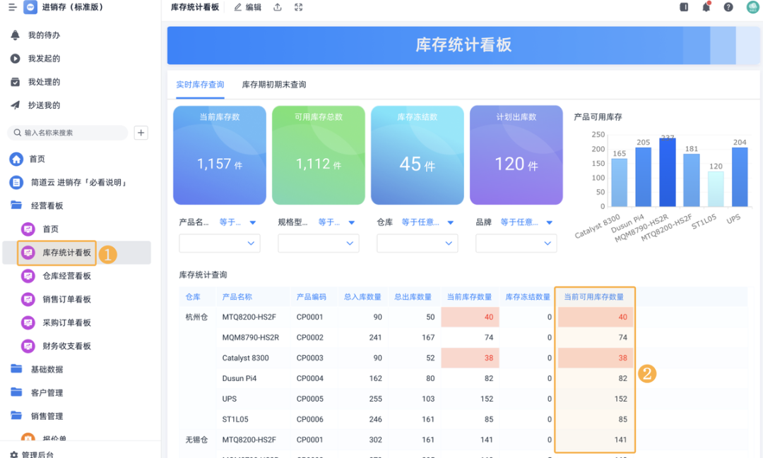 物料基础信息表与二维码生成界面